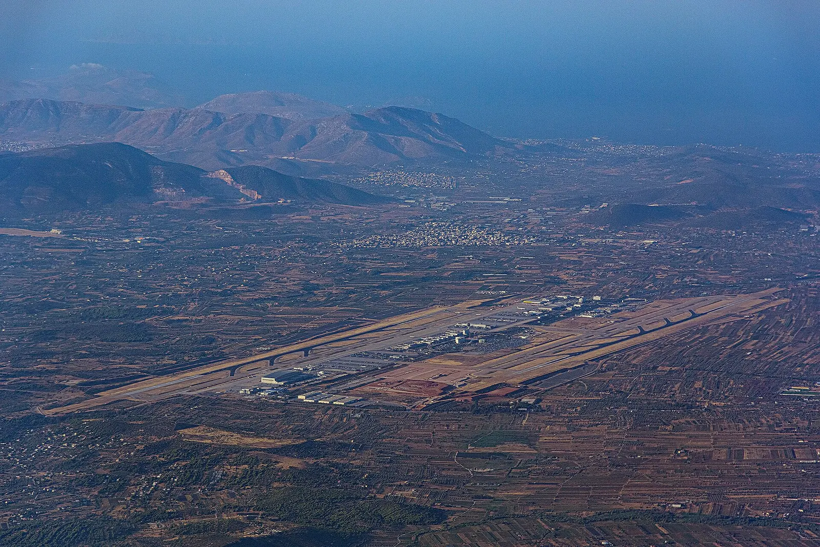 Athens International Airport Eleftherios Venizelos (ATH) terminal exterior