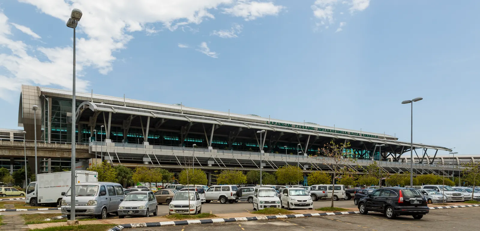 Kota Kinabalu, Sabah: Main building of Terminal 1 of Kota Kinabalu International Airport.