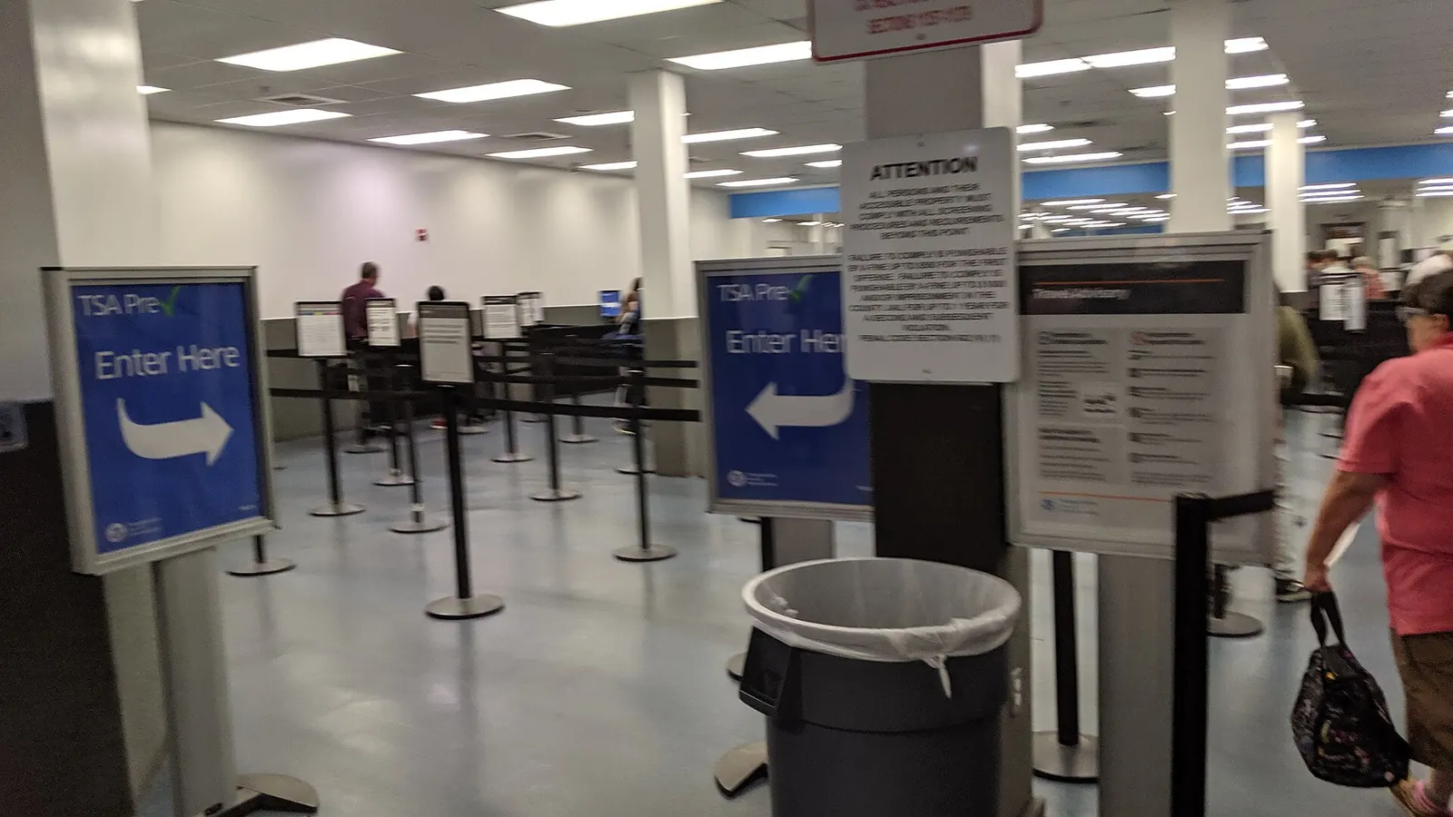 Terminal A Security Gateway at Hollywood Burbank Airport