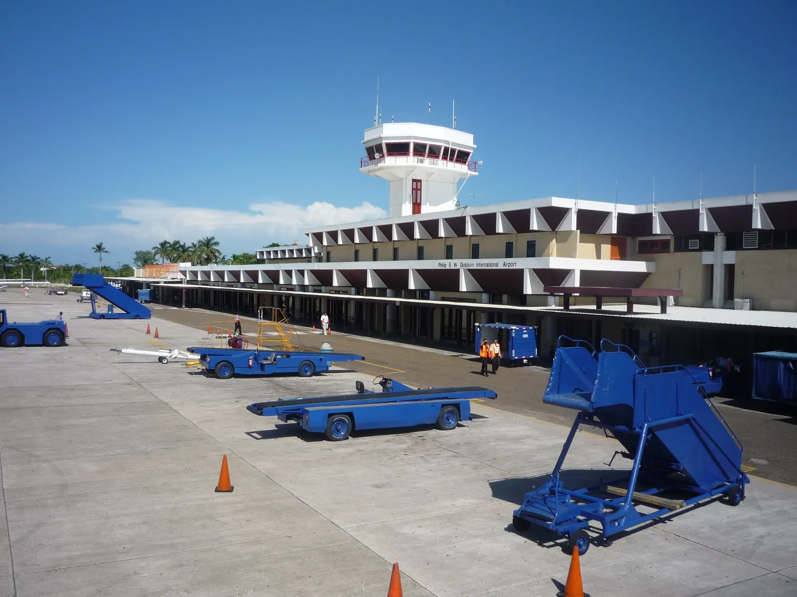 Philip Goldson International Airport, Belize.