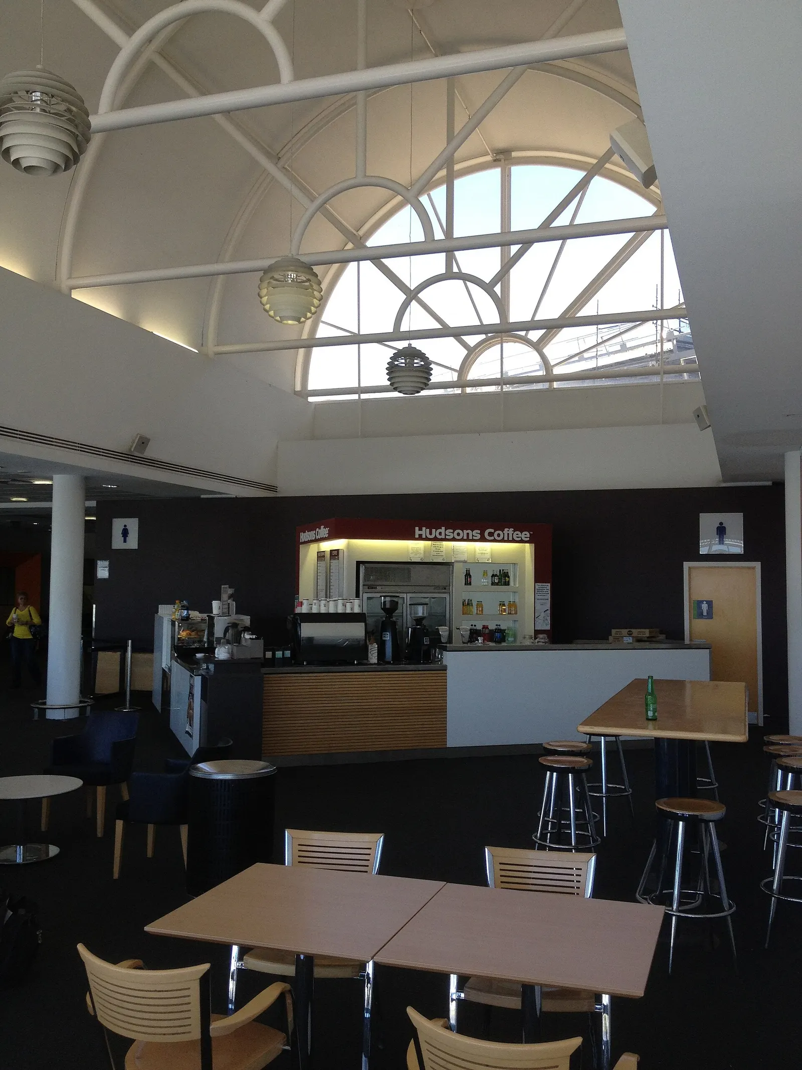 Original section of the old terminal at Canberra Airport.