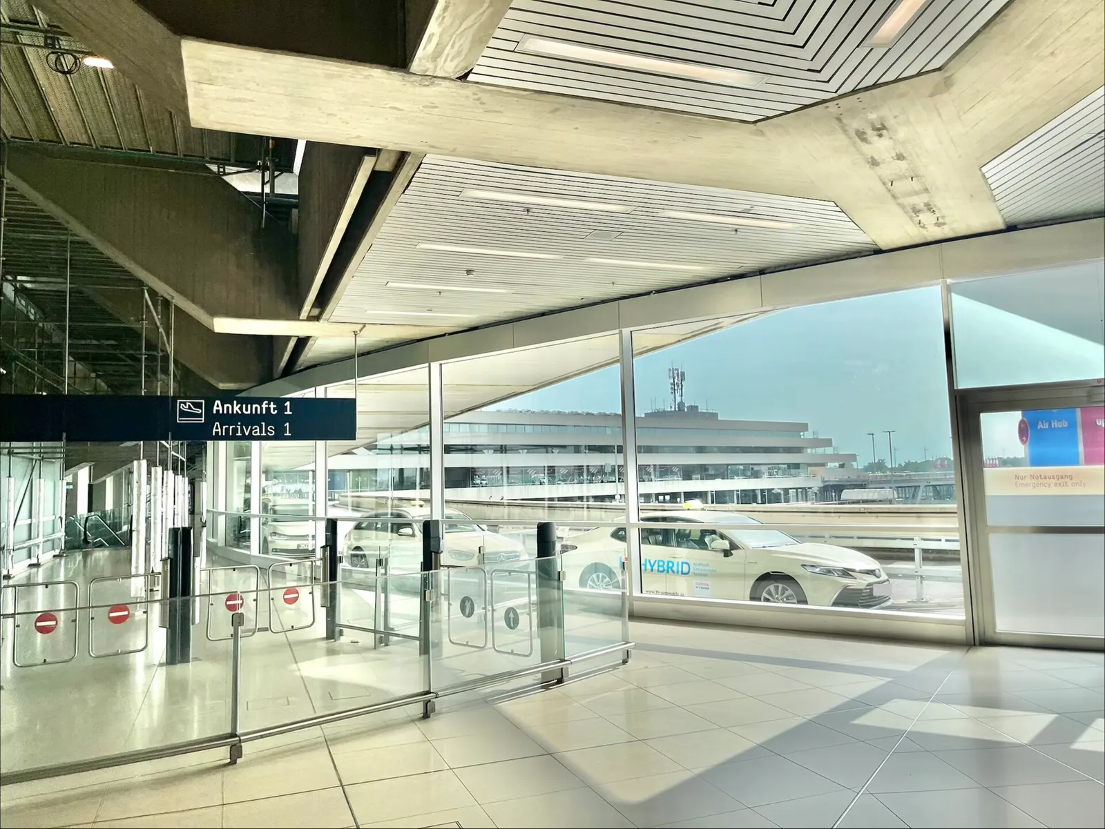 In Cologne Bonn Airport, Germany.