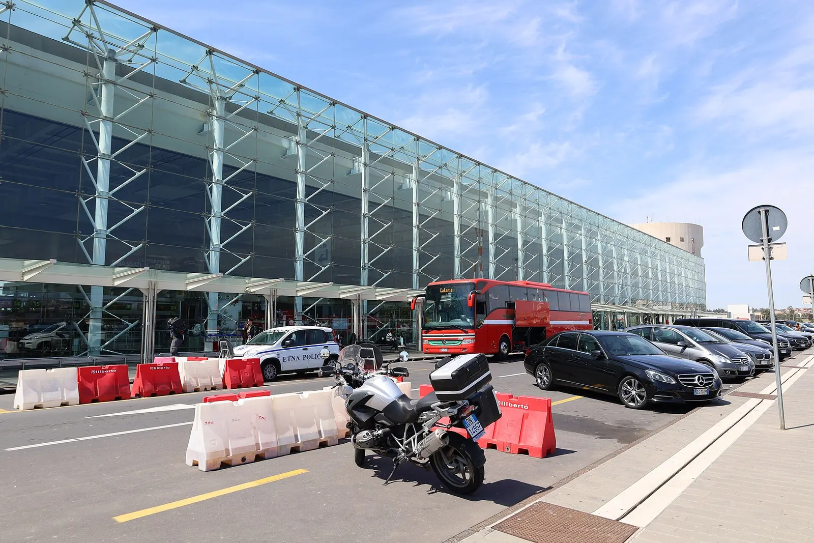 Catania-Fontanarossa Airport in Catania, Sicily in 2024