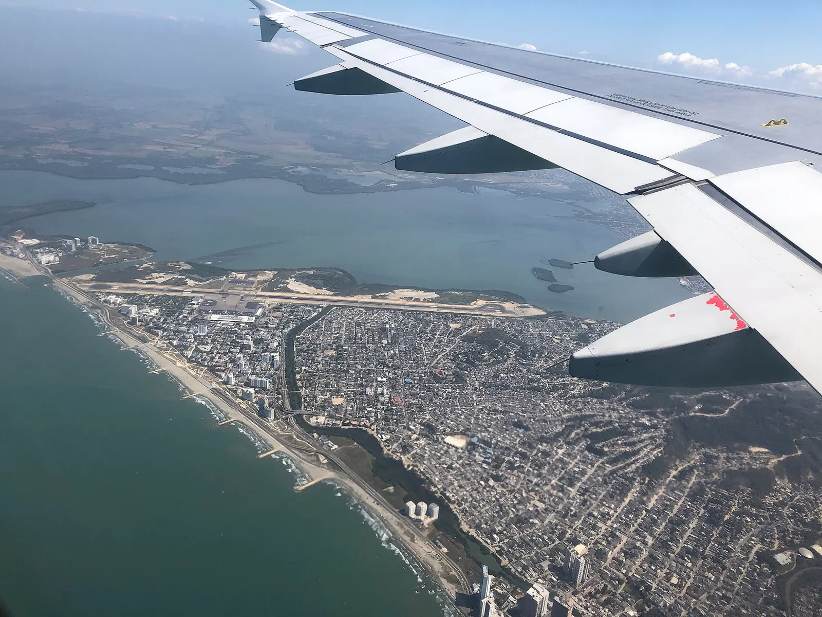 Airport aerial view.