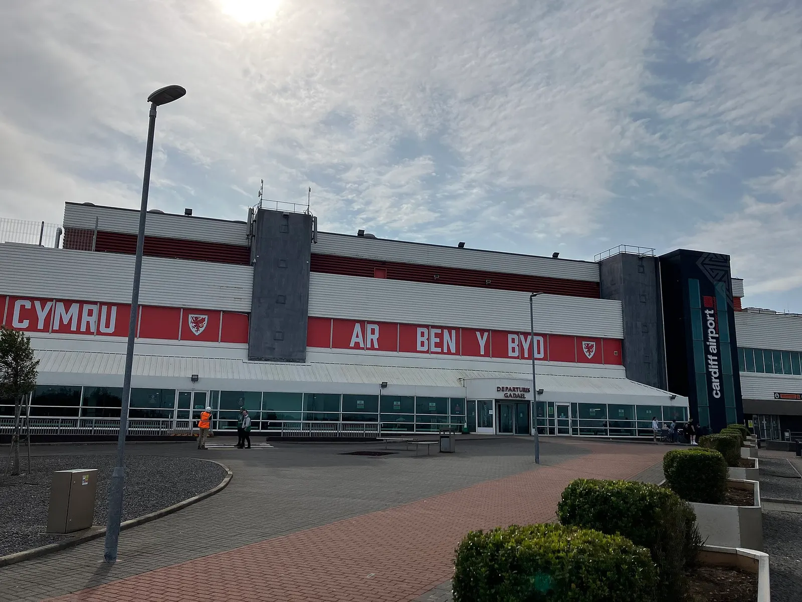 Cardiff Airport terminal building
