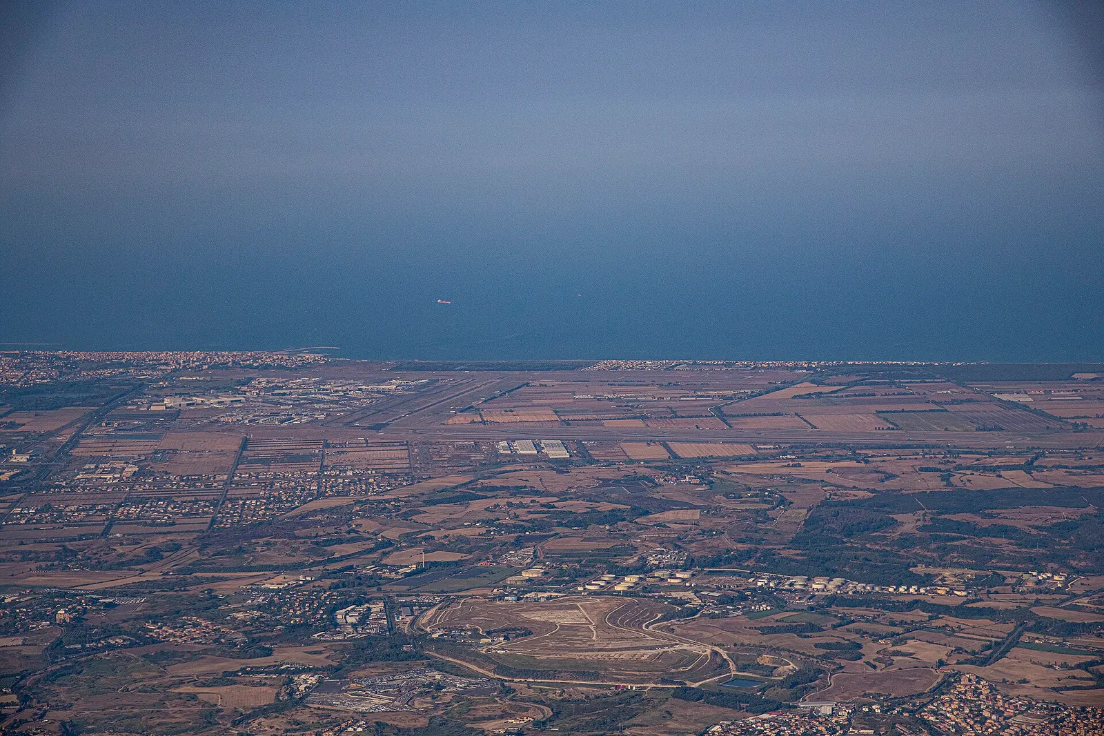 Rome Fiumicino Leonardo da Vinci International Airport.