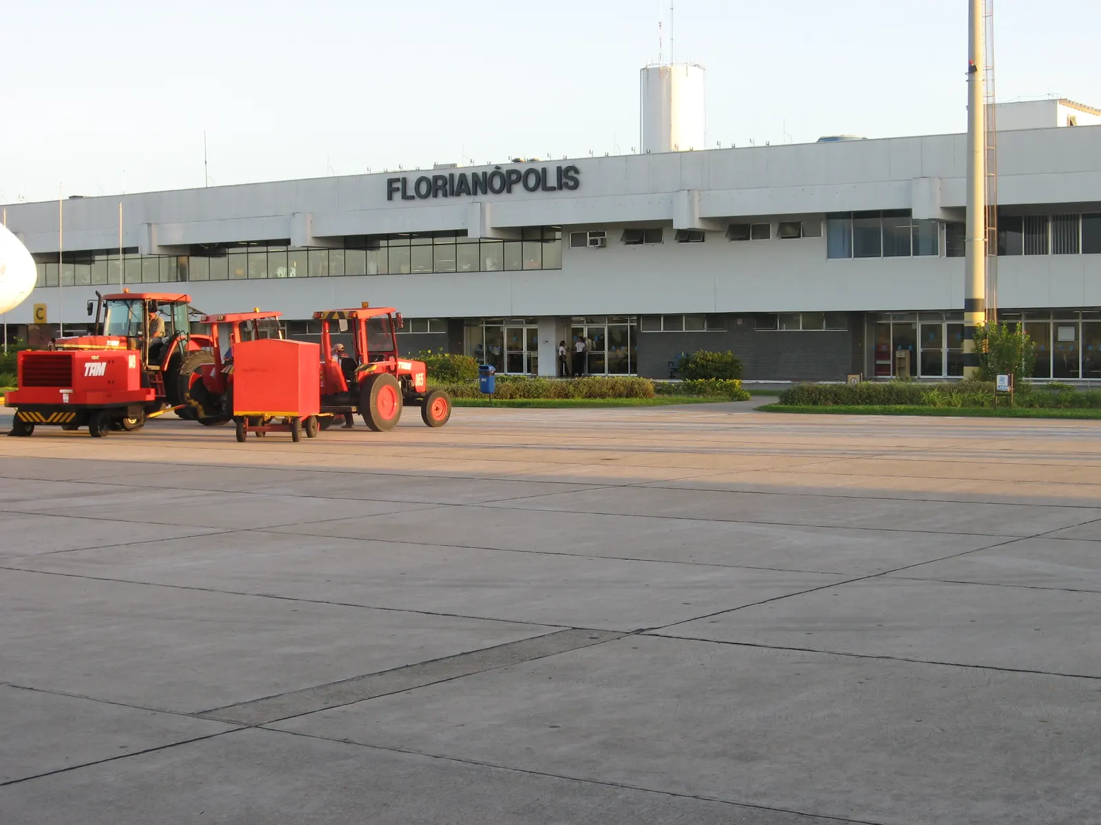 Hercílio Luz International Airport, Florianópolis , Brazil.