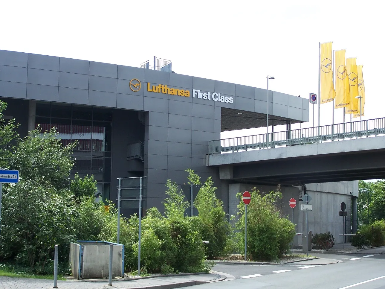 Lufthansa First Class Terminal at Frankfurt Airport