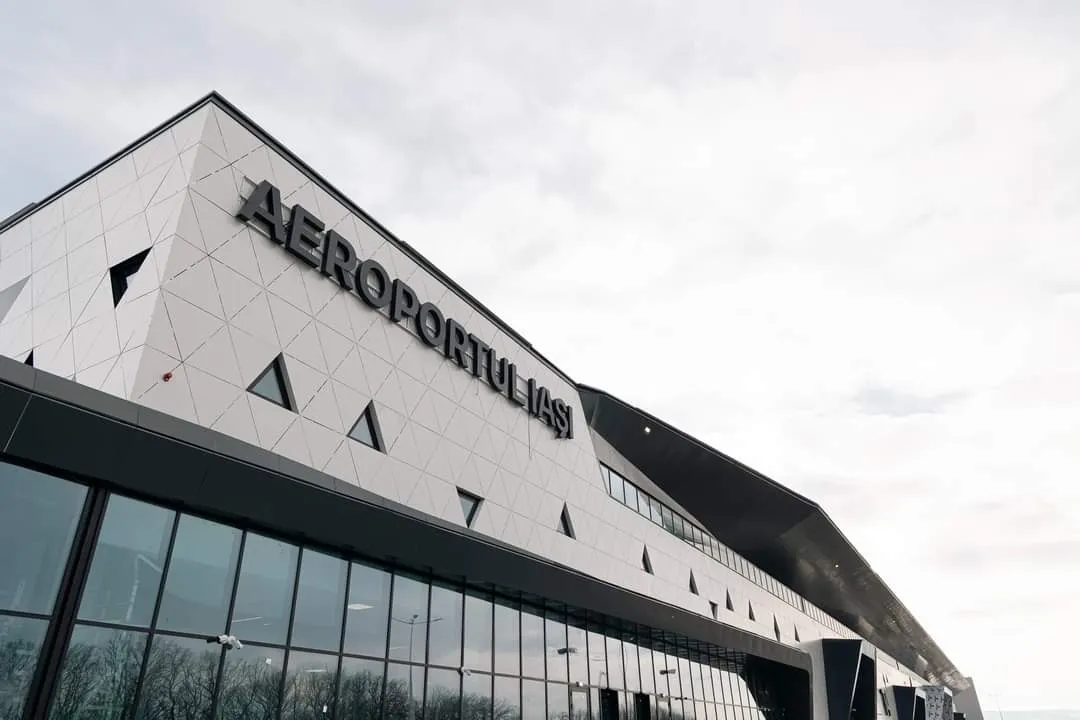 Iași International Airport Terminal 4 in January 2024