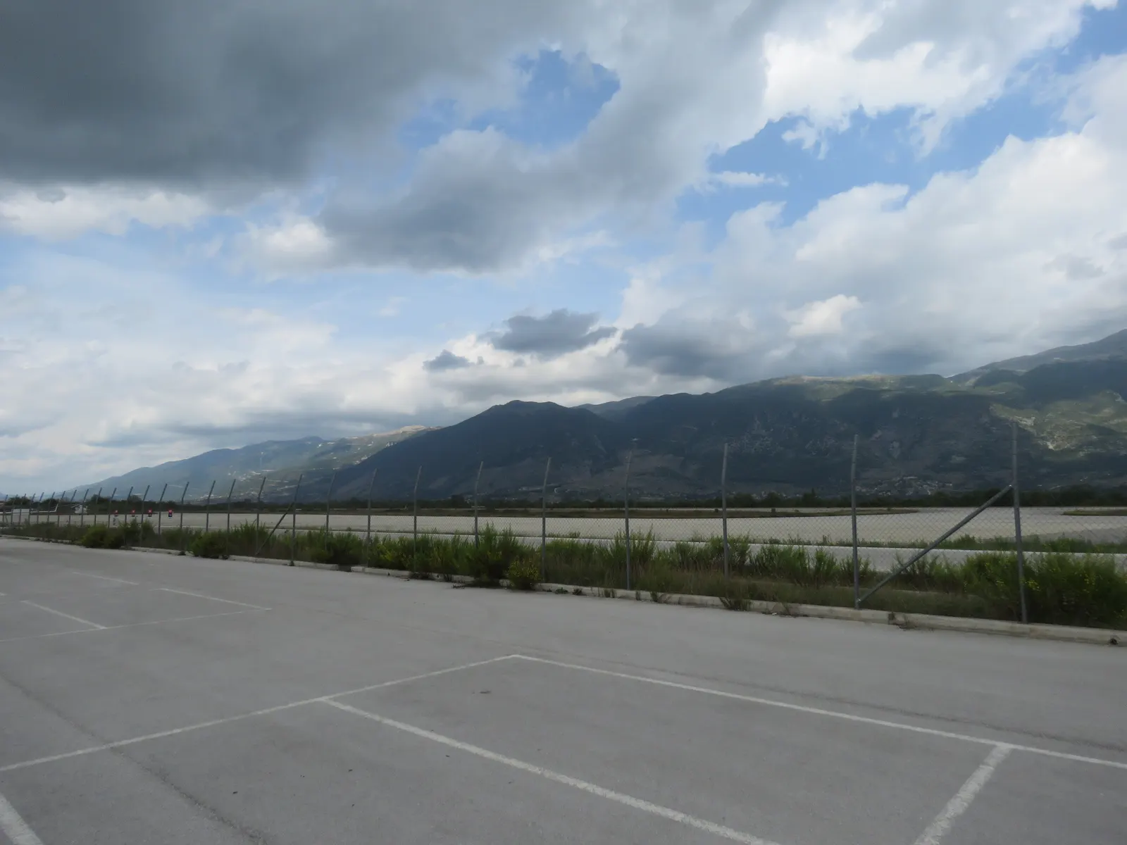 The Ioannina National Airport, Greece.