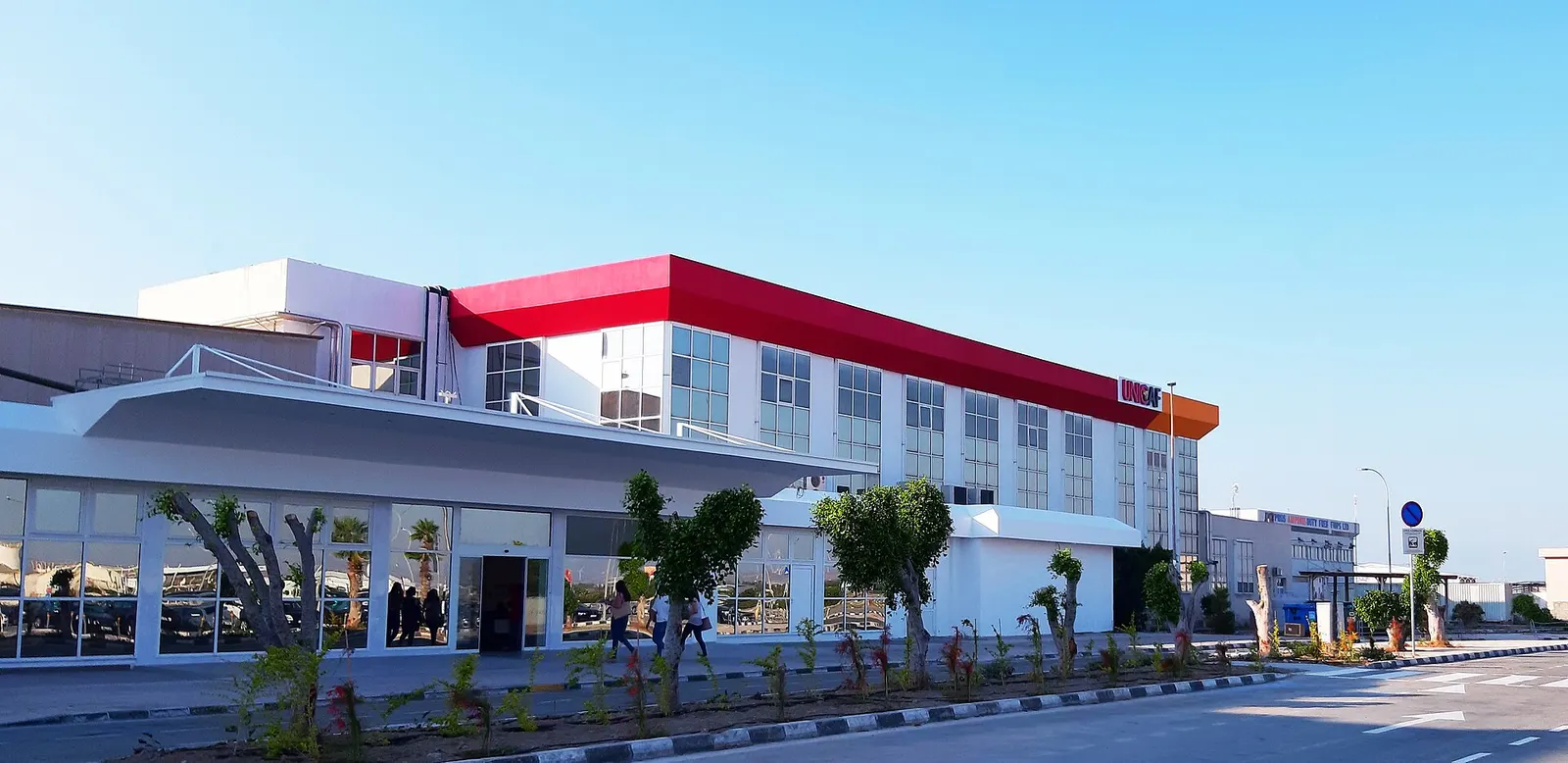 Unicaf HQ at the Old Larnaca International Airport Terminal.