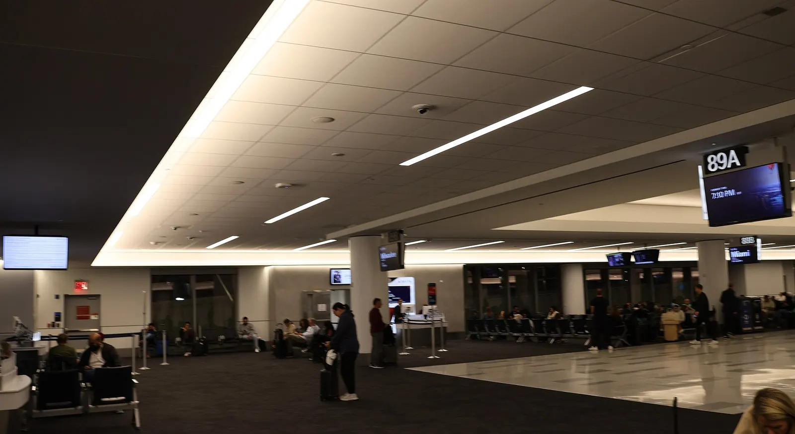 LaGuardia Airport (LGA) Terminal C in New York City, New York.