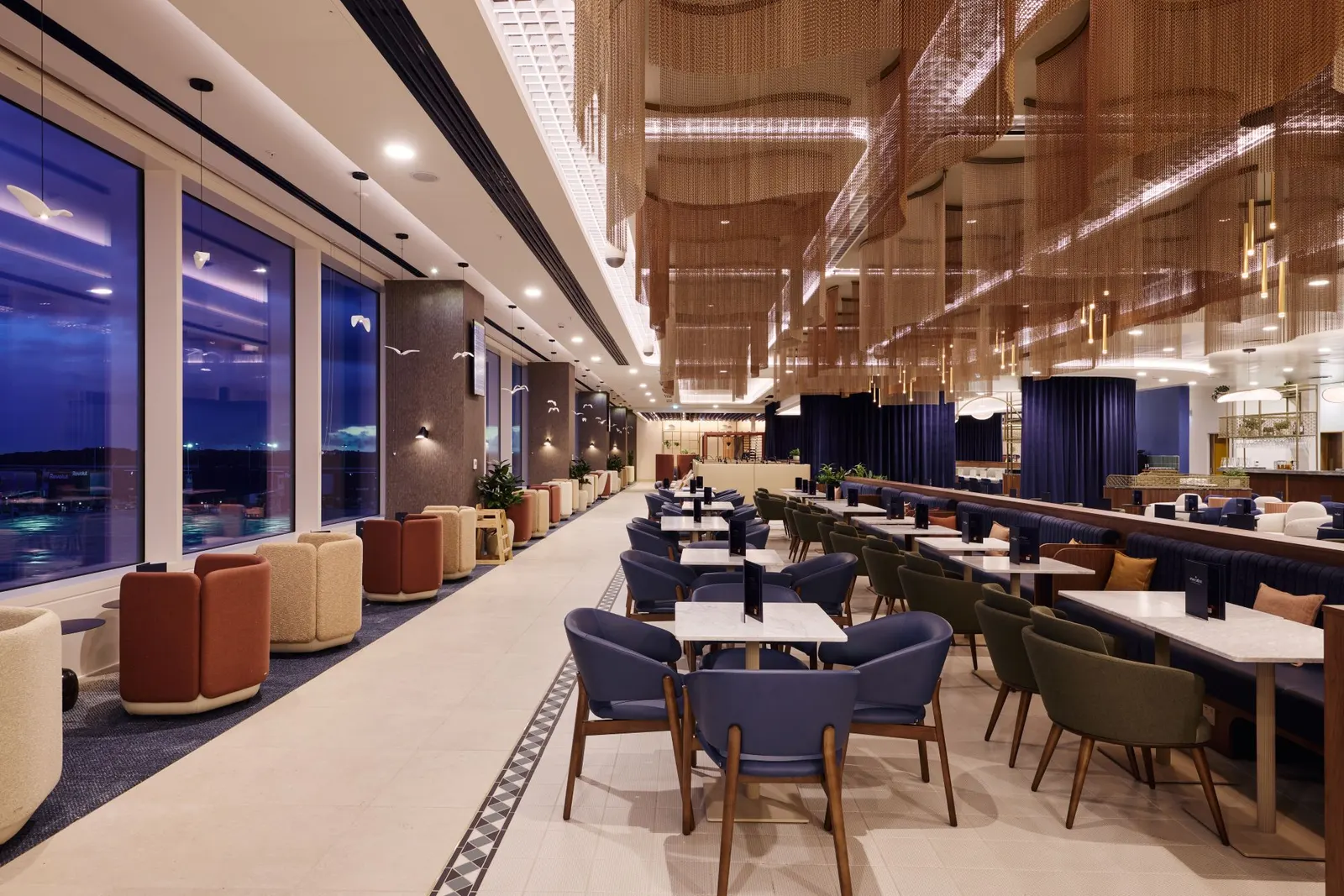 Premium seating in The Executive by Escape Lounges at Manchester Airport Terminal 2 (MAN).