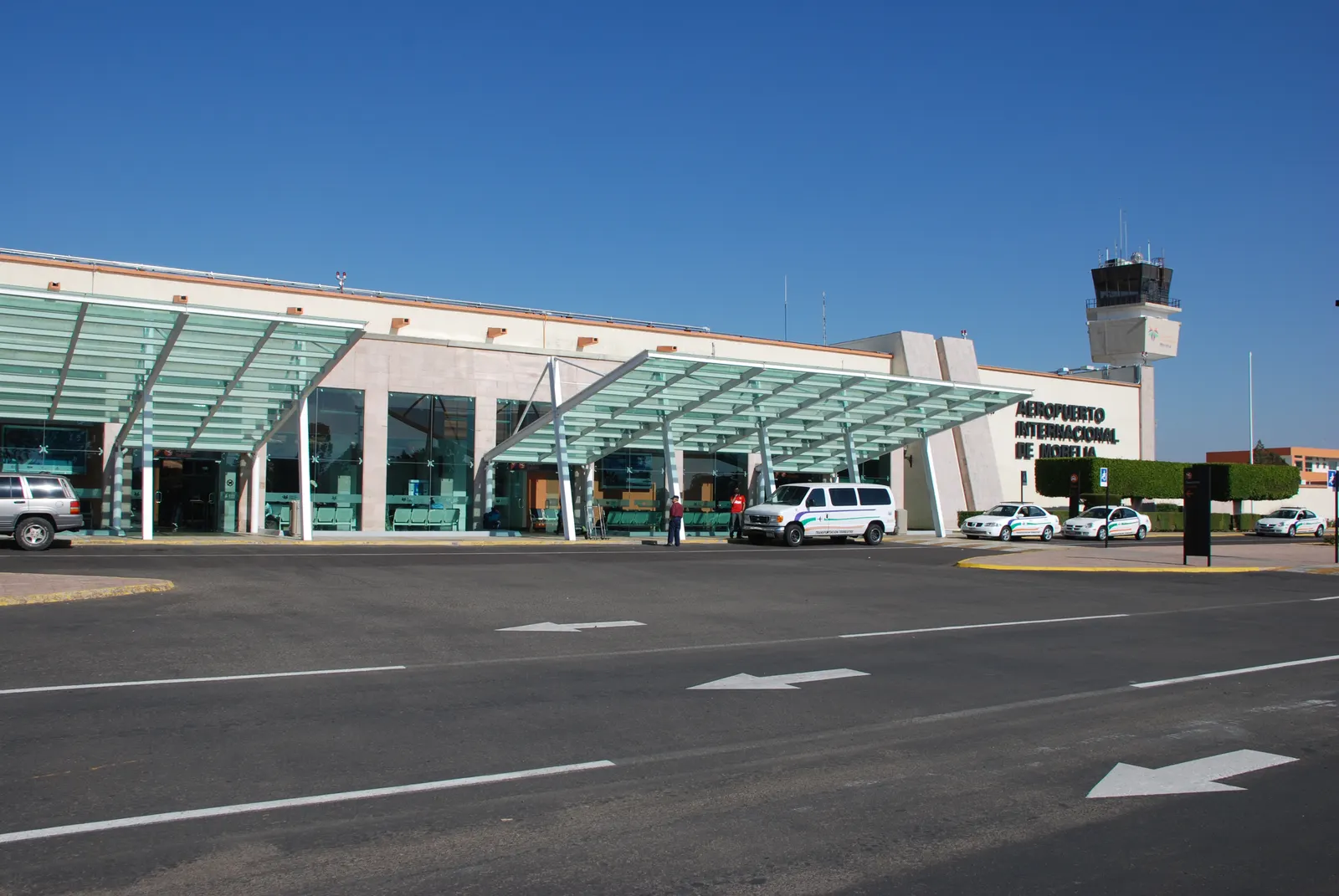 General Francisco J. Mujica International Airport (Morelia International Airport), near Morelia, Michoacan, Mexico.