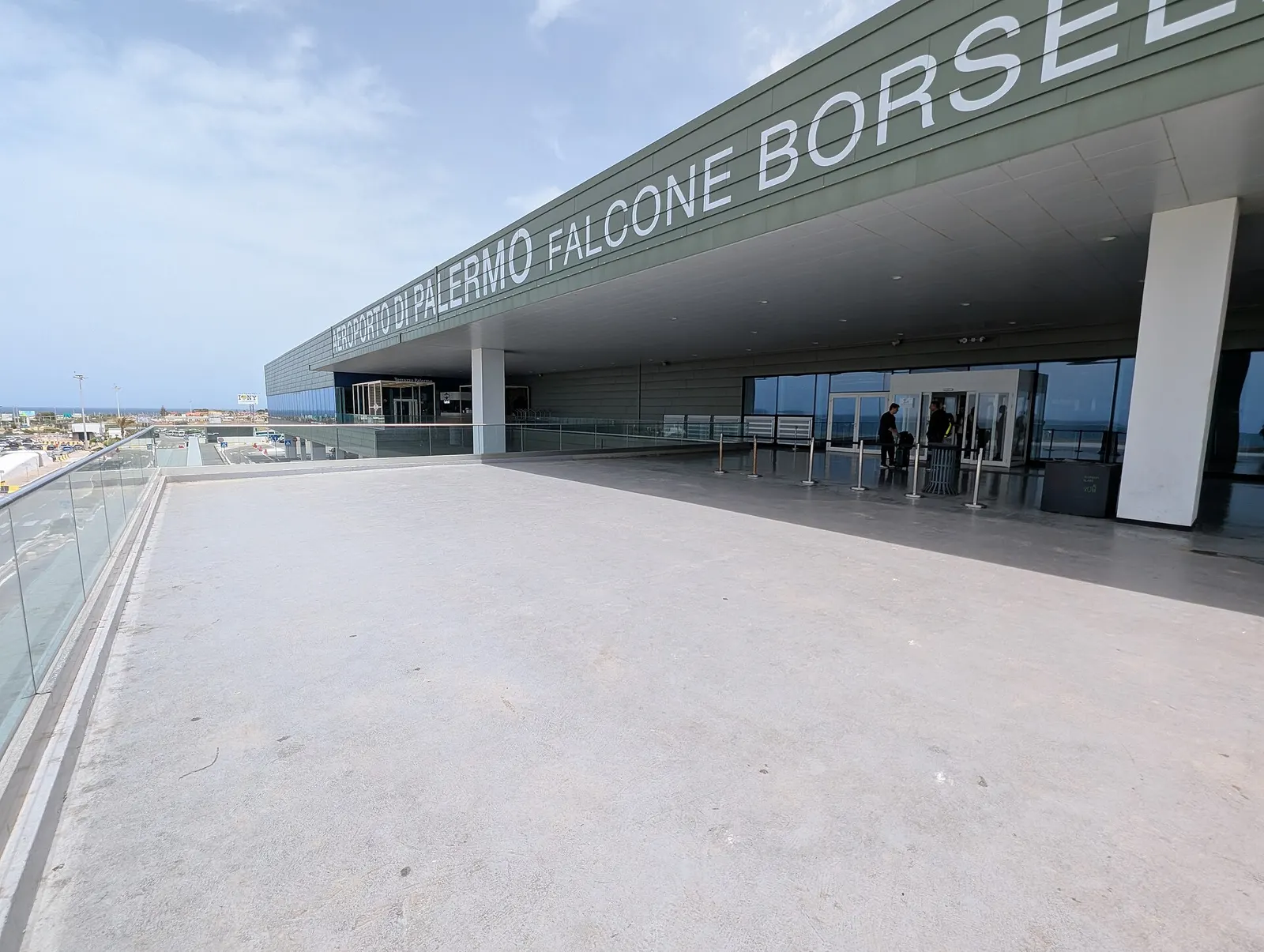 External view of Palermo Airport