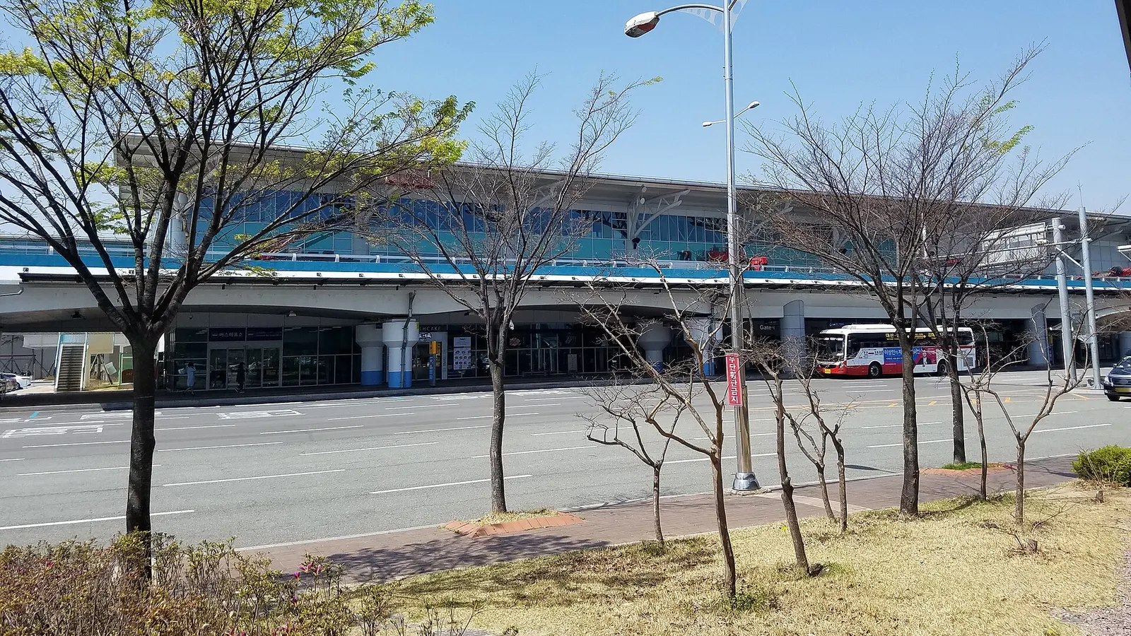 The international terminal of Gimhae International Airport