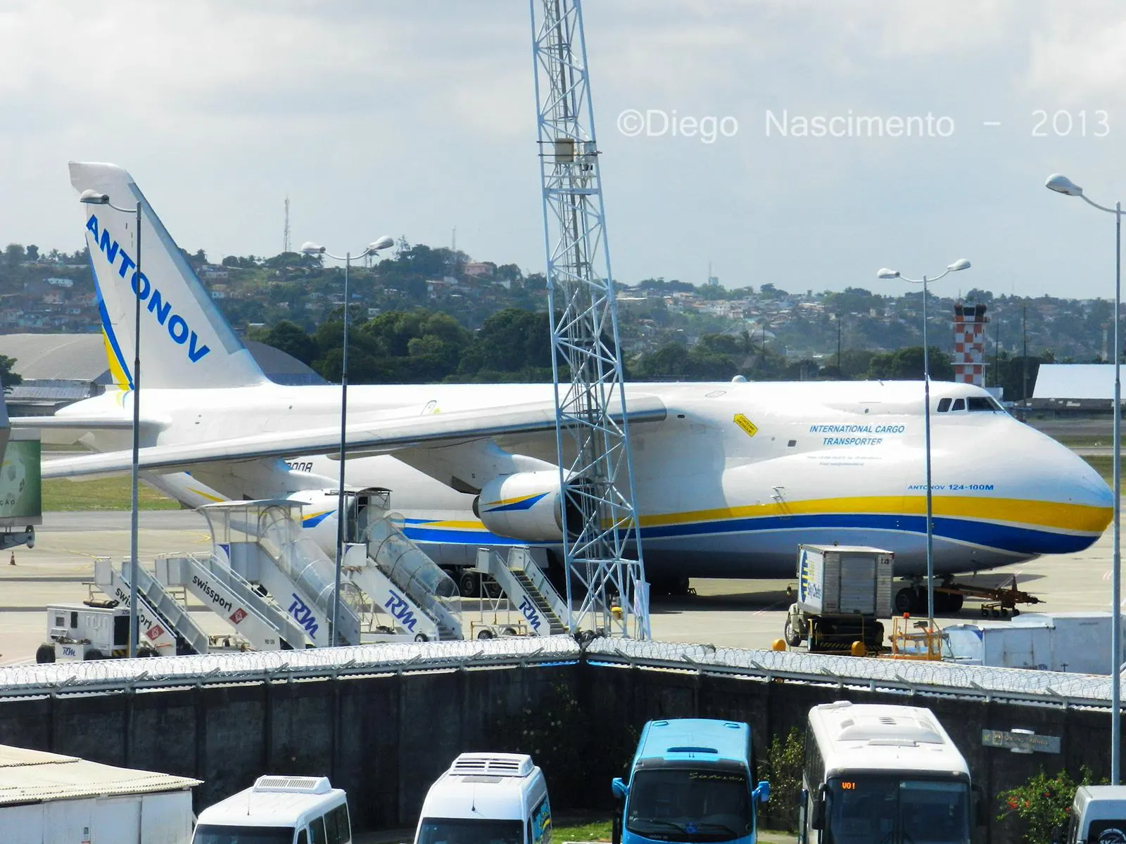 equipped with 4x LO D-18T engines,beautiful! :D / Recife/Guararapes-Gilberto Freyre International Airport / Brazil.