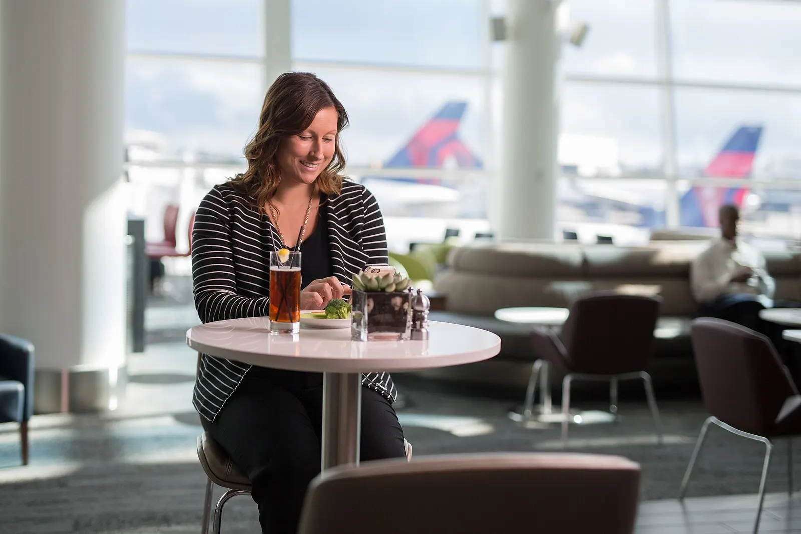 The new Delta Sky Club in Seattle