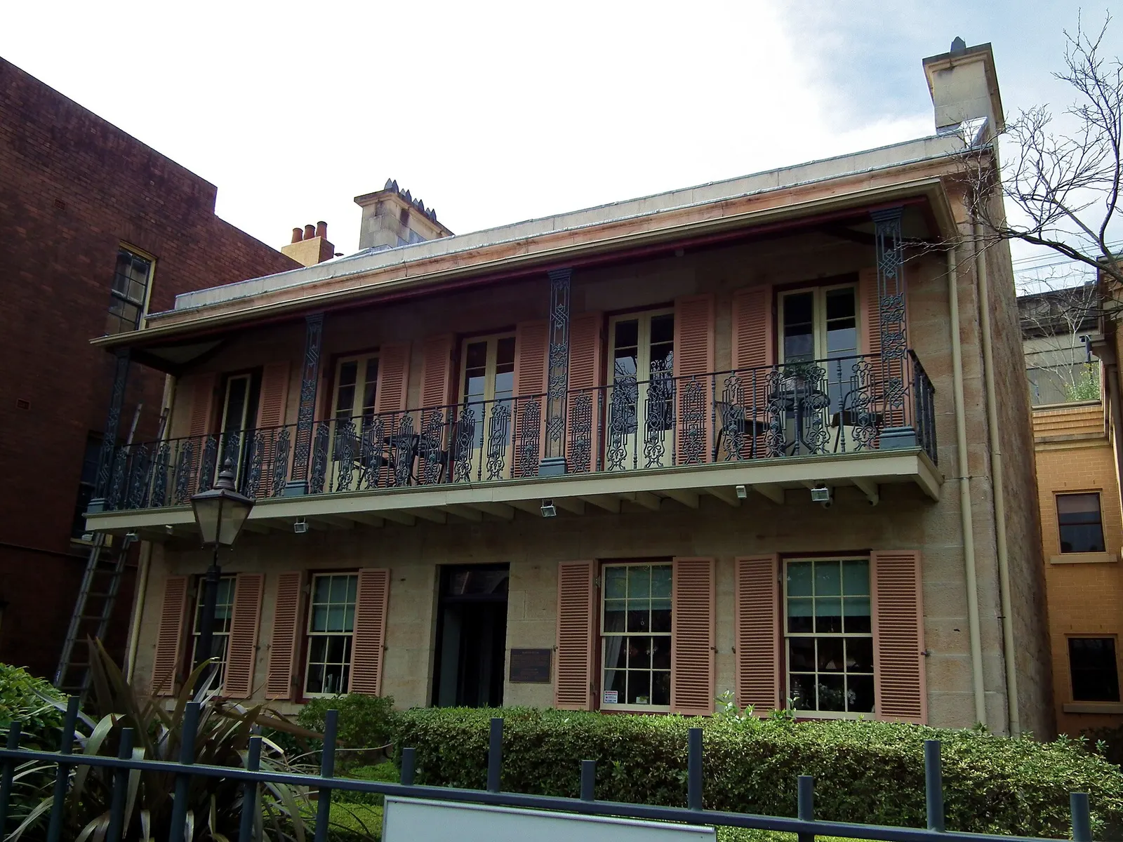 Darling House - Miller's Point, Sydney, New South Wales. Located at 8-12 Trinity Avenue, Miller's Point. The house is now used as an aged care hostel.
