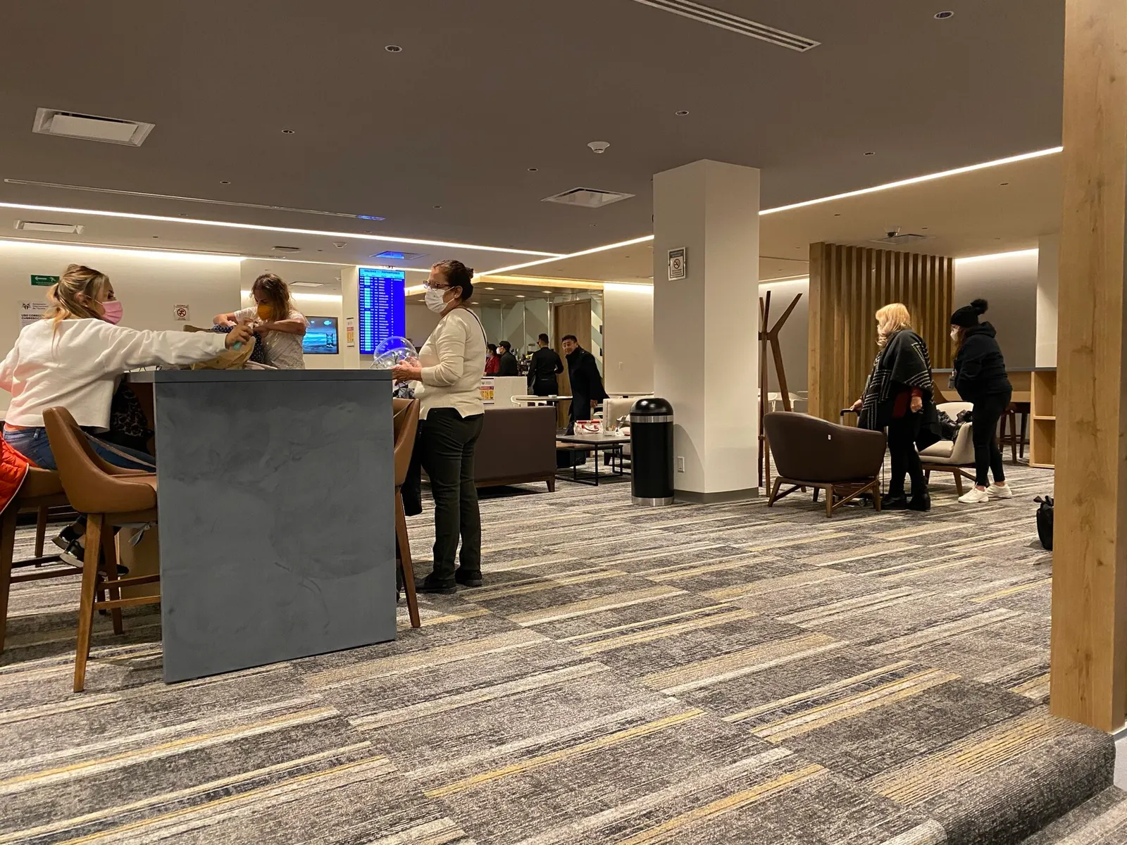 Salón VIP Lounge del aeropuerto de Tijuana.