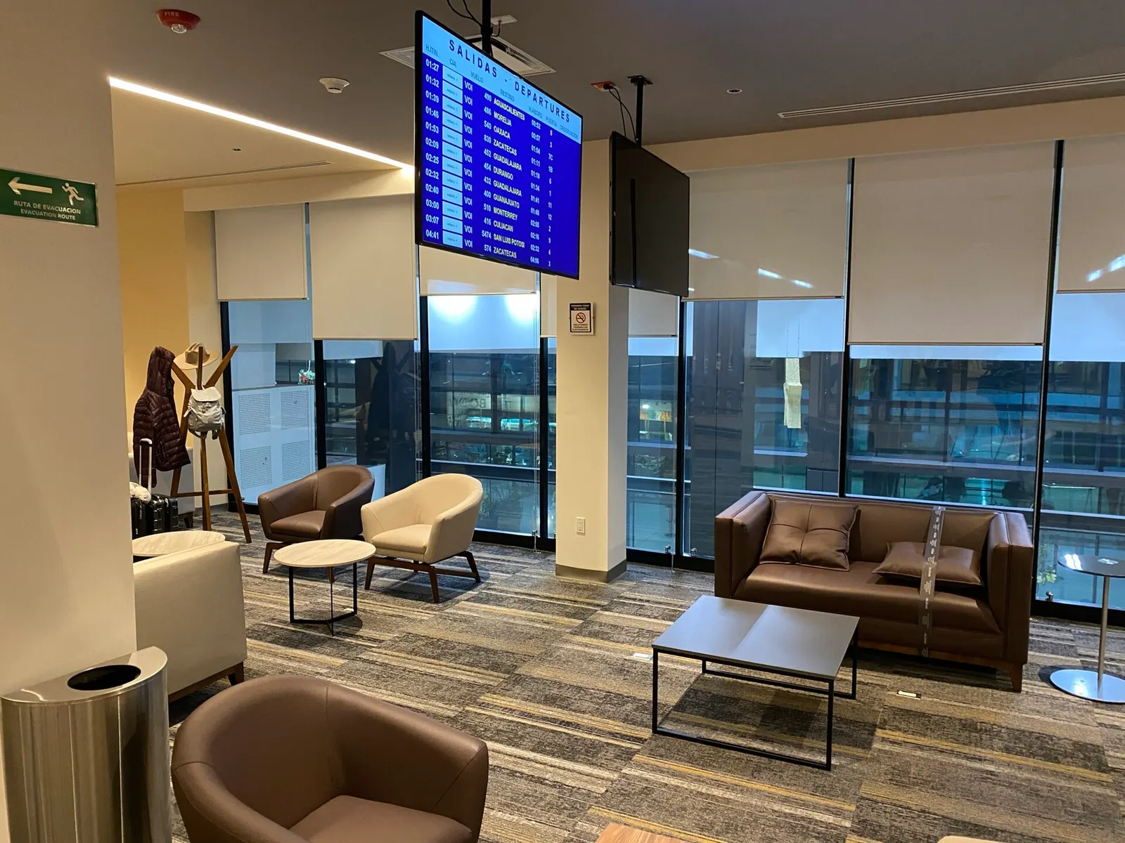Salón VIP Lounge del aeropuerto de Tijuana.