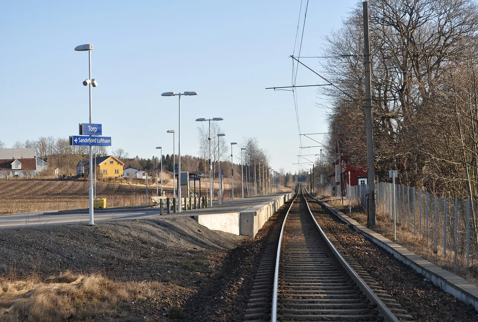 Sandefjord Airport (Torp) train station