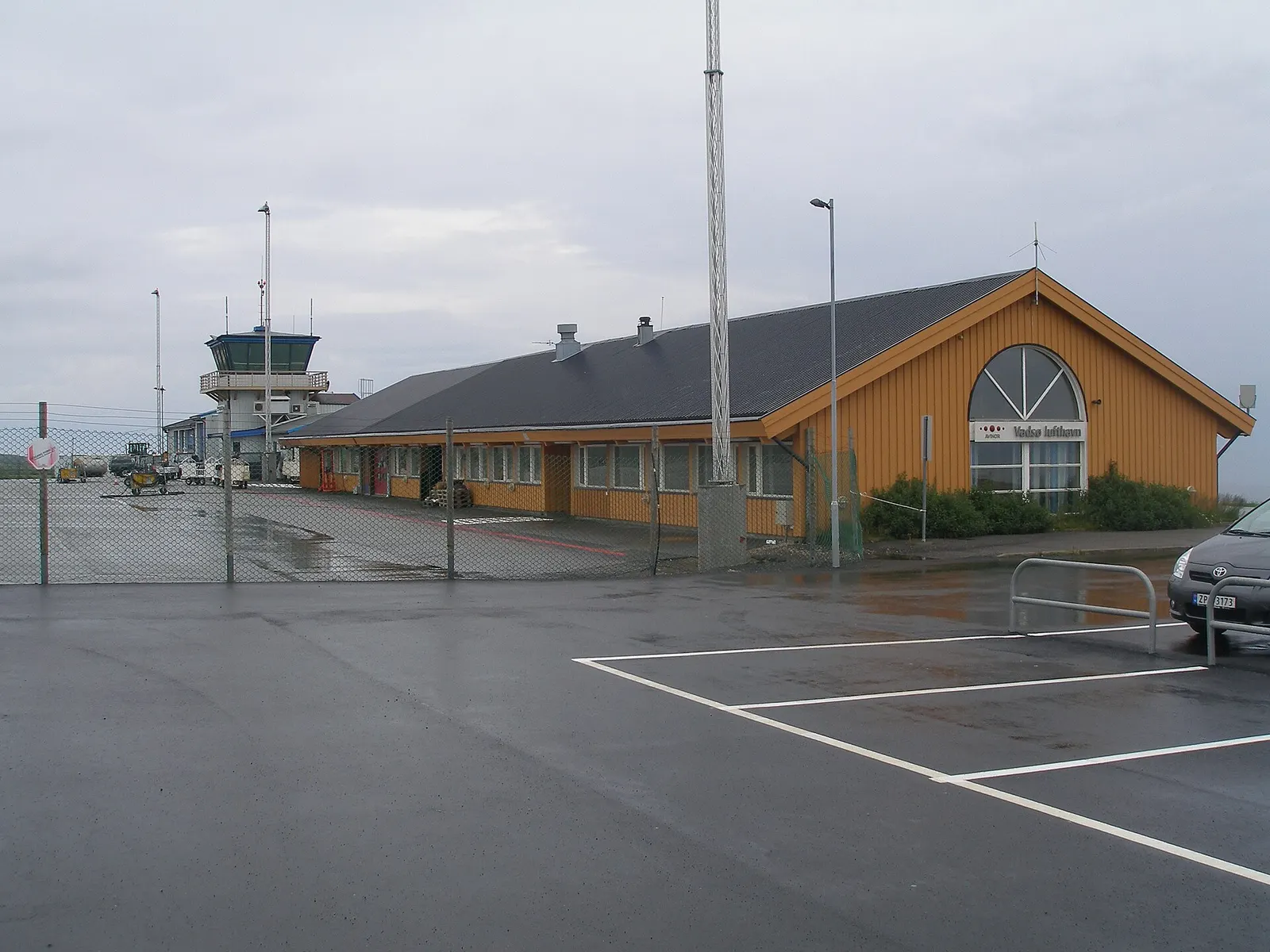 Vadsø Airport terminal and control tower