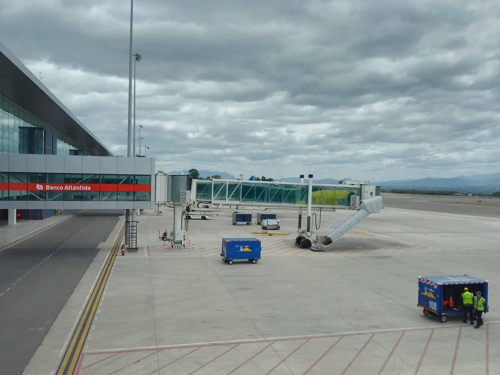 Palmerola International Airport in Comayagua, Honduras.